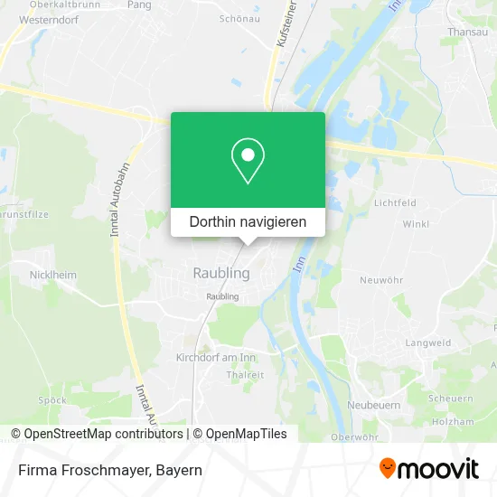 Firma Froschmayer Karte