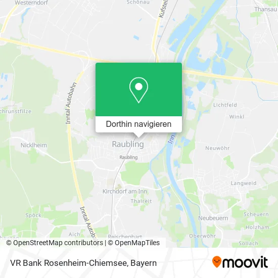 VR Bank Rosenheim-Chiemsee Karte