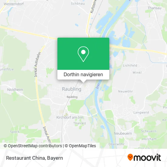 Restaurant China Karte