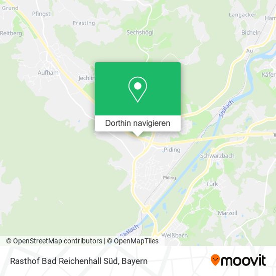 Rasthof Bad Reichenhall Süd Karte