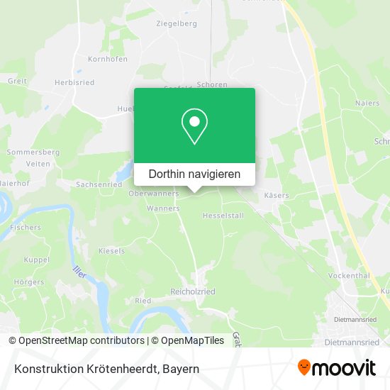 Konstruktion Krötenheerdt Karte
