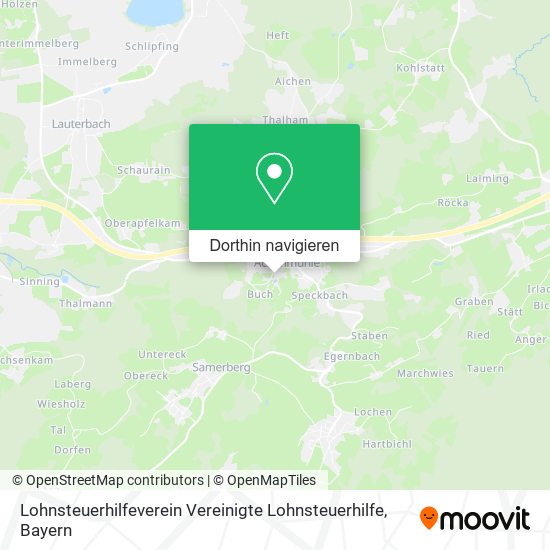 Lohnsteuerhilfeverein Vereinigte Lohnsteuerhilfe Karte