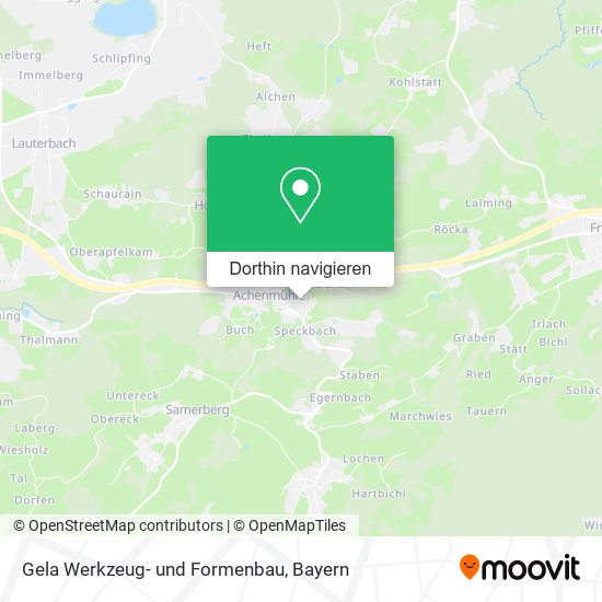Gela Werkzeug- und Formenbau Karte