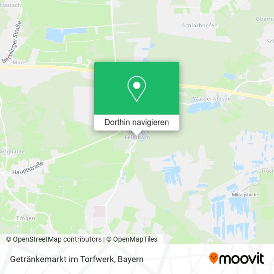 Getränkemarkt im Torfwerk Karte