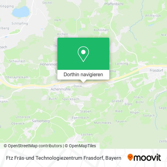 Ftz Fräs-und Technologiezentrum Frasdorf Karte
