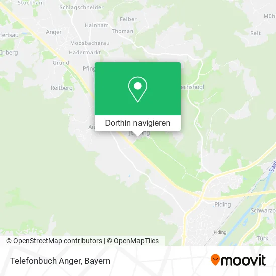 Telefonbuch Anger Karte