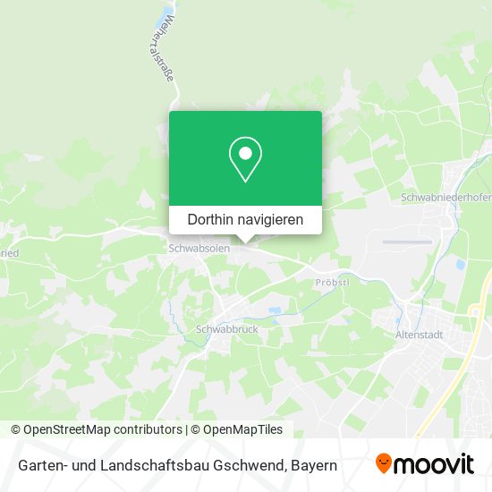Garten- und Landschaftsbau Gschwend Karte