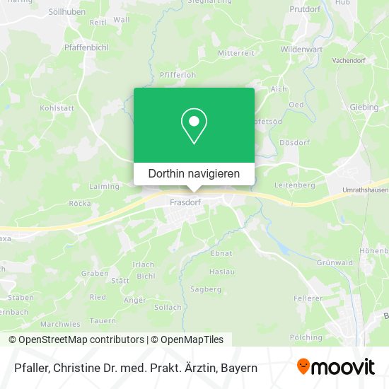 Pfaller, Christine Dr. med. Prakt. Ärztin Karte