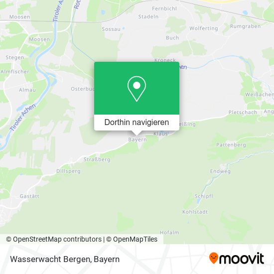 Wasserwacht Bergen Karte