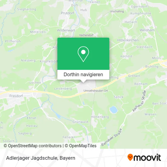 Adlerjager Jagdschule Karte