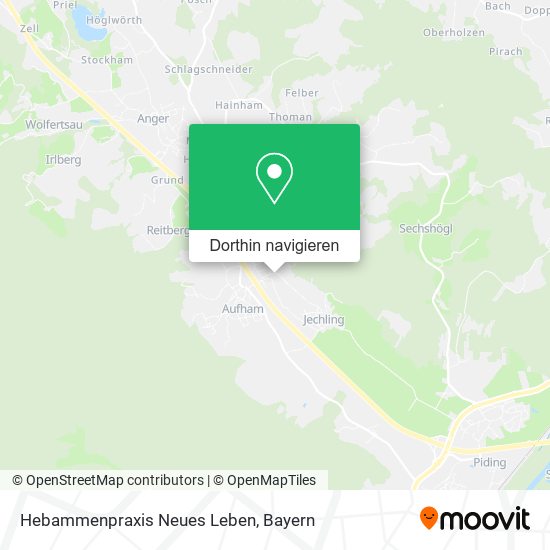 Hebammenpraxis Neues Leben Karte