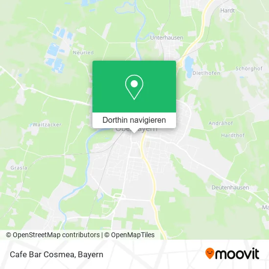 Cafe Bar Cosmea Karte