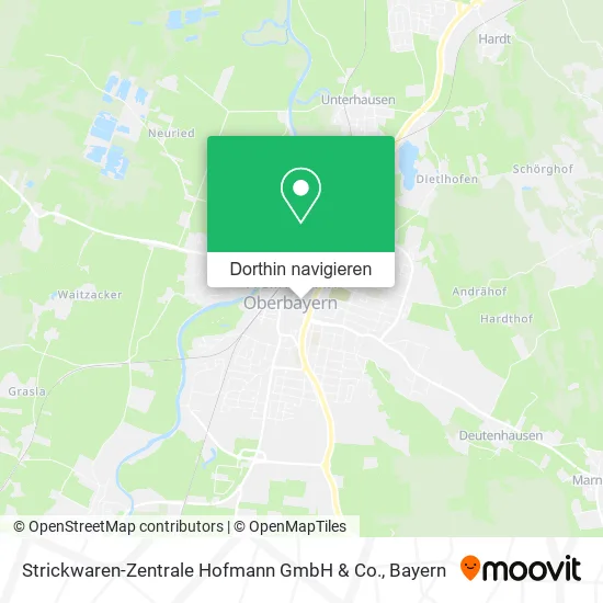 Strickwaren-Zentrale Hofmann GmbH & Co. Karte