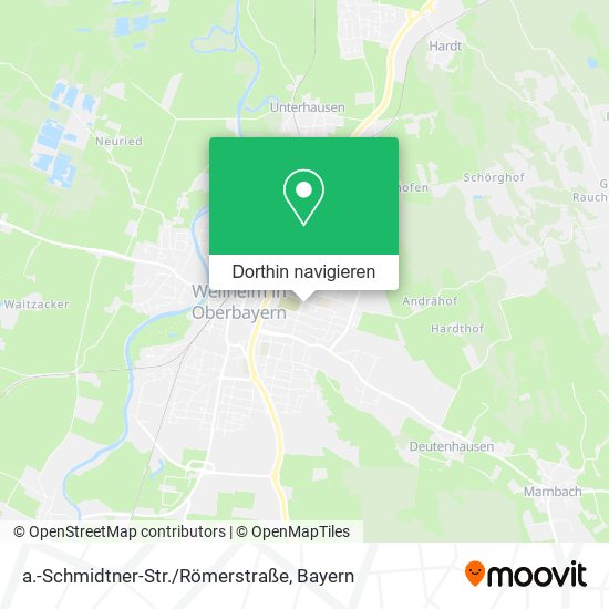 a.-Schmidtner-Str./Römerstraße Karte