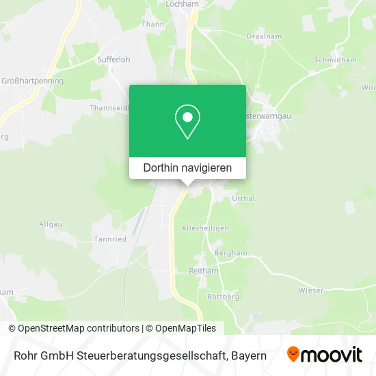 Rohr GmbH Steuerberatungsgesellschaft Karte