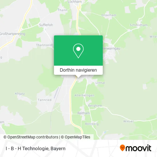 I - B - H Technologie Karte