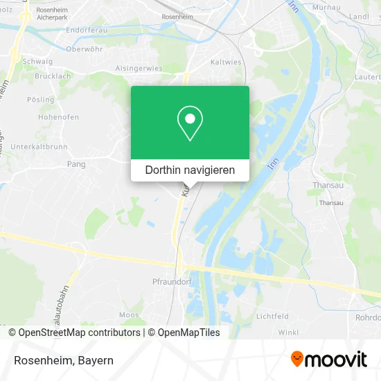 Rosenheim Karte