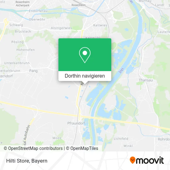 Hilti Store Karte