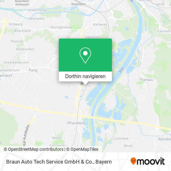 Braun Auto Tech Service GmbH & Co. Karte