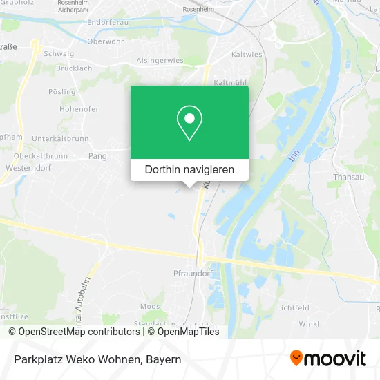 Parkplatz Weko Wohnen Karte