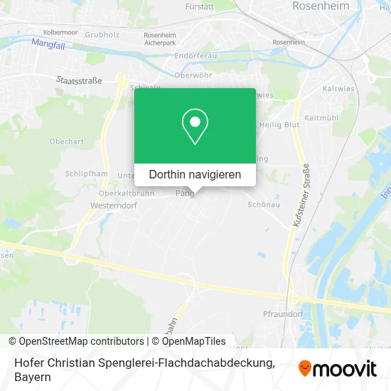 Hofer Christian Spenglerei-Flachdachabdeckung Karte