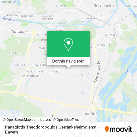 Panagiotis Theodoropoulos Getränkeheimdienst Karte