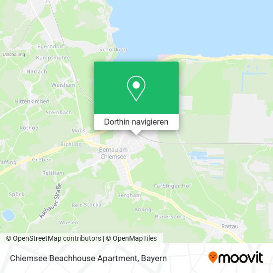 Chiemsee Beachhouse Apartment Karte