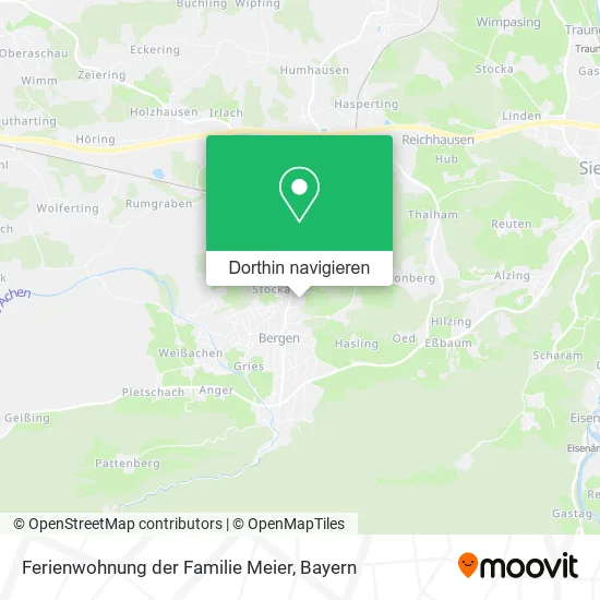 Ferienwohnung der Familie Meier Karte
