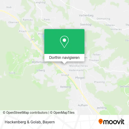 Hackenberg & Golab Karte