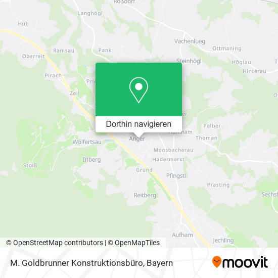M. Goldbrunner Konstruktionsbüro Karte
