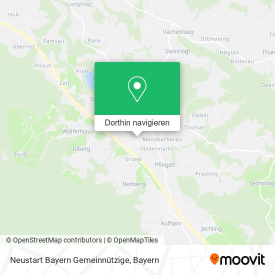 Neustart Bayern Gemeinnützige Karte