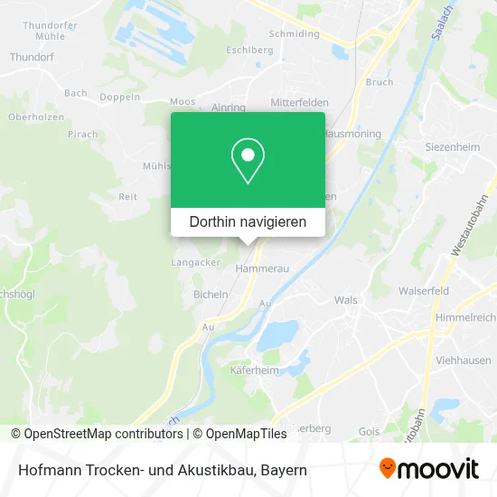 Hofmann Trocken- und Akustikbau Karte