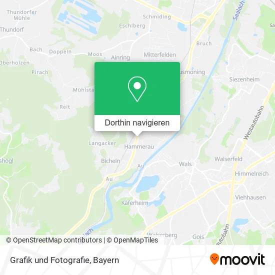 Grafik und Fotografie Karte