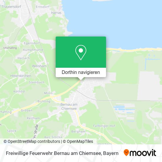 Freiwillige Feuerwehr Bernau am Chiemsee Karte