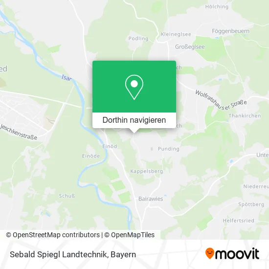 Sebald Spiegl Landtechnik Karte