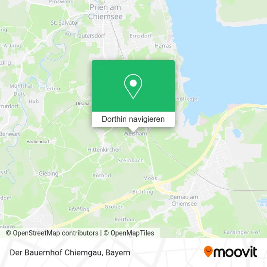 Der Bauernhof Chiemgau Karte