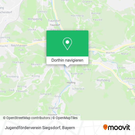 Jugendförderverein Siegsdorf Karte