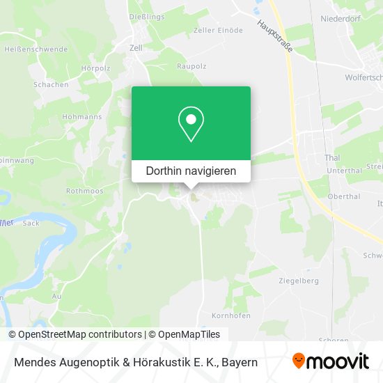 Mendes Augenoptik & Hörakustik E. K. Karte