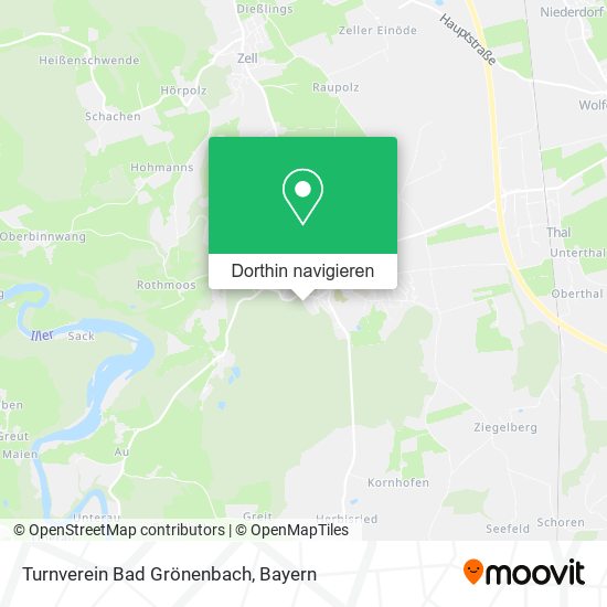 Turnverein Bad Grönenbach Karte