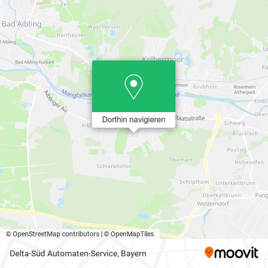 Delta-Süd Automaten-Service Karte