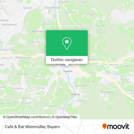 Café & Bar Weinmüller Karte