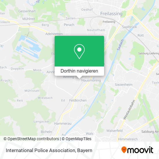 International Police Association Karte
