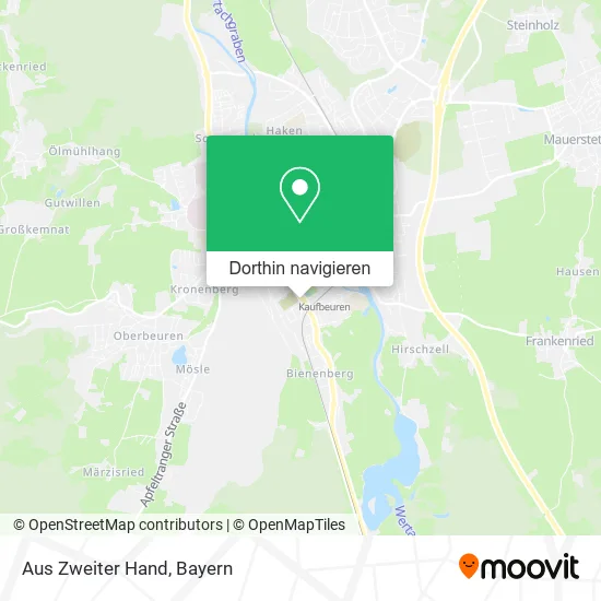 Aus Zweiter Hand Karte