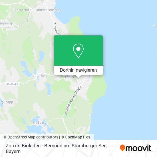 Zorro's Bioladen - Bernried am Starnberger See Karte