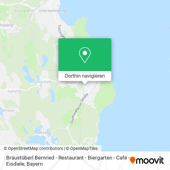 Bräustüberl Bernried - Restaurant - Biergarten - Café - Eisdiele Karte