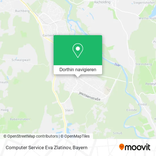 Computer Service Eva Zlatinov Karte