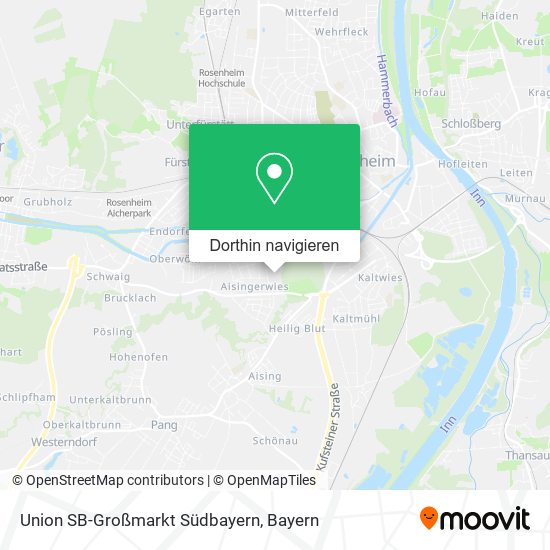 Union SB-Großmarkt Südbayern Karte