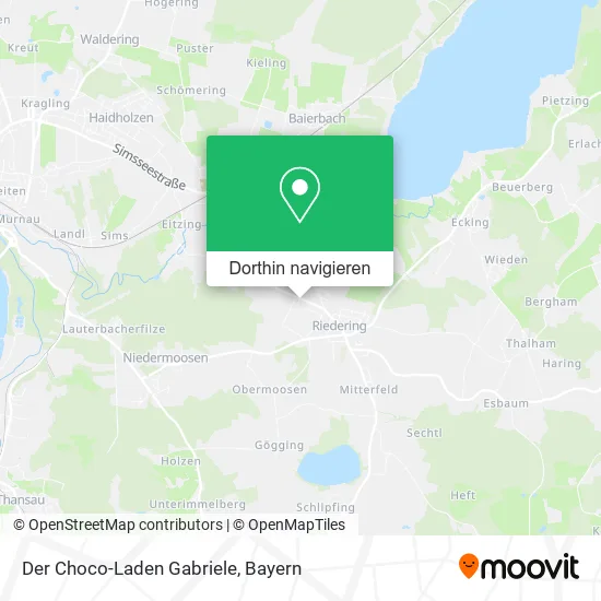 Der Choco-Laden Gabriele Karte