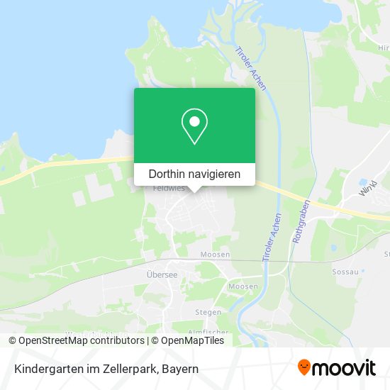 Kindergarten im Zellerpark Karte