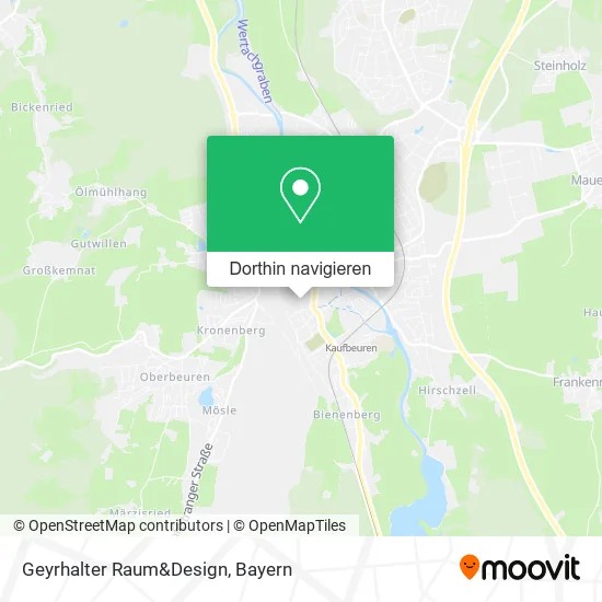 Geyrhalter Raum&Design Karte